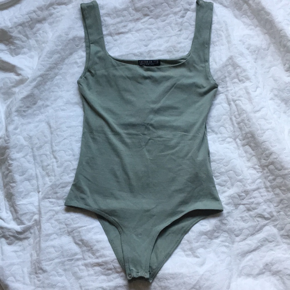 mint green bodysuit